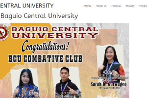 Baguio Central University Website