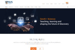 National University of Singapore Website