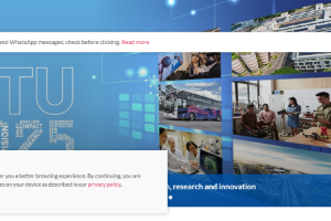 Nanyang Technological University Website