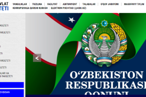 Andijan State University Website