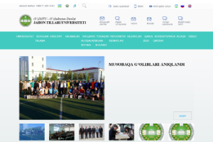 Uzbekistan State University of World Languages Website