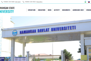 Namangan State University Website