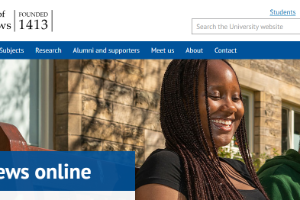 Saint Andrews University Website