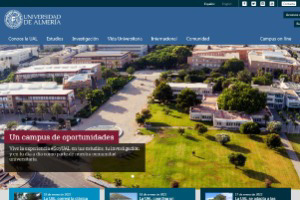University of Almería Website