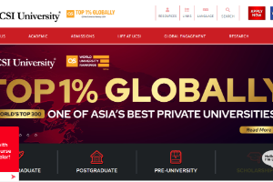 UCSI University Website