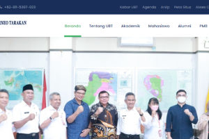 Borneo Tarakan University Website