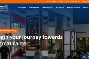 Sunway University Website