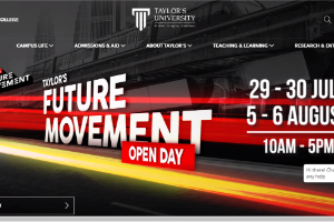 Taylor's University Website