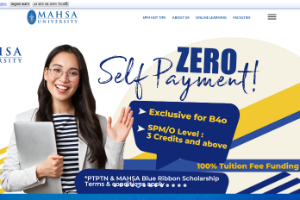 MAHSA University Website