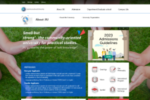 Jeju International University Website