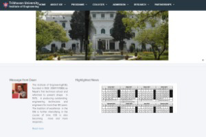 Tribhuvan University Institute of Engineering Website