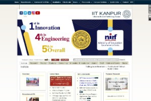 Indian Institute of Technology Kanpur Website