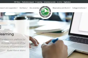 University of Constantine 2 Website