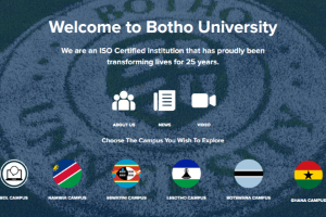 Botho University Website