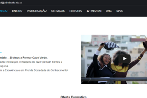 Universidade do Mindelo Website
