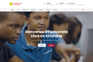 Université Libre de Kinshasa Website