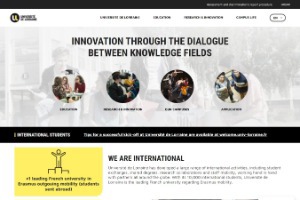 Henri Poincaré University Website