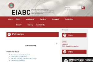 Ethiopian Institute of Architecture Website