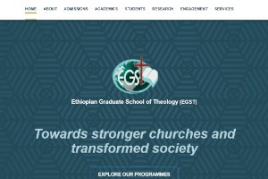 Ethiopian Graduate School of Theology Website