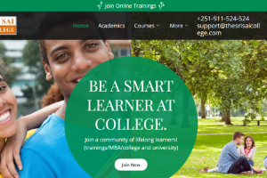 SRI SAI College Website