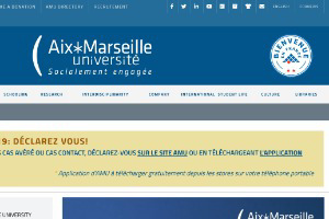 Aix-Marseille University Website