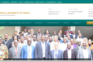 Technical University of Kenya Website