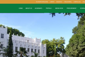 Technical University of MombasaTUM Website