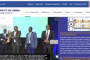 University of Embu Website