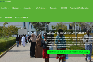 Umma University Website