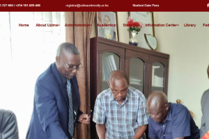 Uzima University College Website