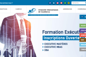International University of Casablanca Website