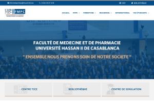 Hassan II Ain Chock University Faculty of Medicine and Pharmacy Casablanca Website