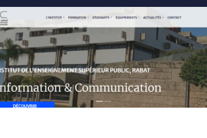 Higher Institute of Information and Communication Website