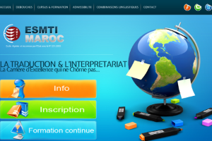 Moroccan Higher School of Translation and Interpreting Website