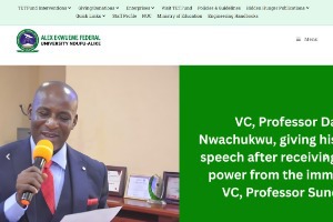Federal University Ndufu Alike Ikwo Website