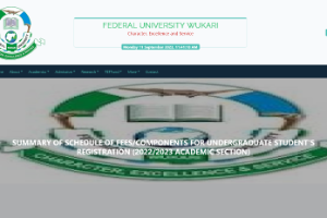 Federal University Wukari Website