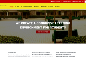 Bauchi State University Gadau Website