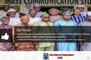 Federal Polytechnic Ede Website