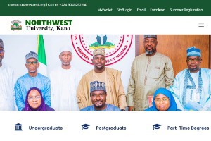 Northwest University Kano Website