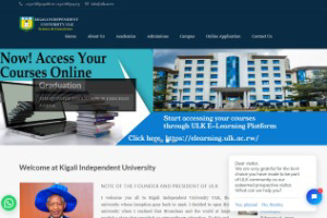 Kigali Independent University Website