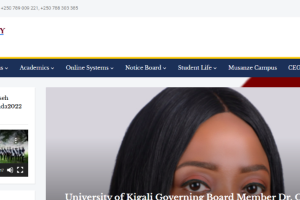 University of Kigali Website