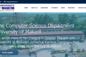 University of Makeni Website