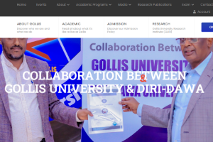 Gollis University Website