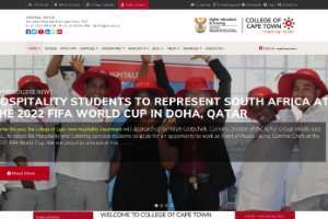 College of Cape Town Website