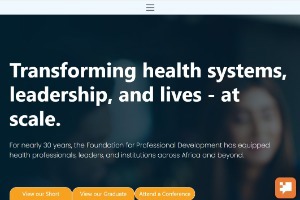 Foundation for Professional Development Website