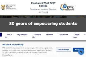 Ekurhuleni West College Website