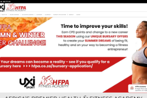 Health and Fitness Professionals Academy Website