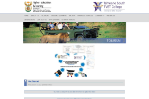 Tshwane South College Website