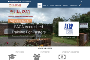 Hebron Theological College Website