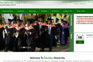 Zanzibar University Website